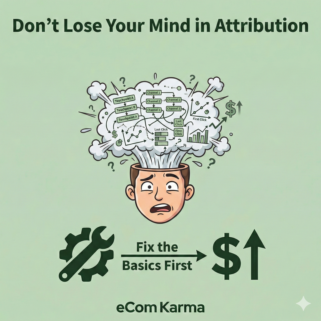Don’t Lose Your Mind in Attribution Before You Fix the Basics