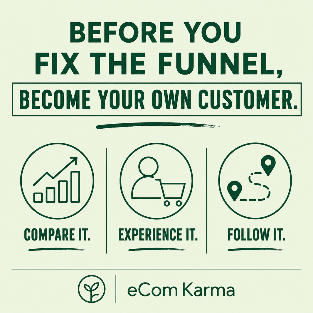 Before You Fix the Funnel, Become Your Own Customer