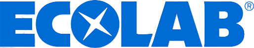 Ecolab logo in blue with a star symbol